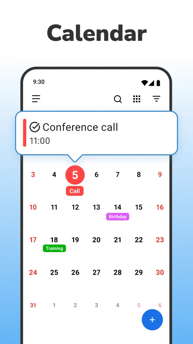 Calendar 2026: Simple Calendar - Screen 3