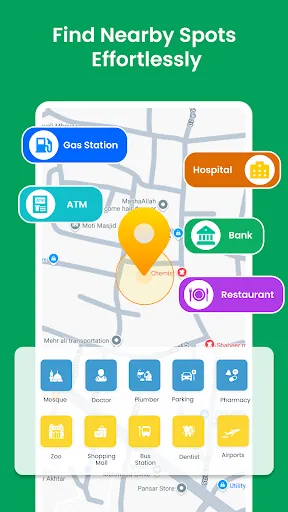 GPS Voice Map & Route Finder - Screen 3