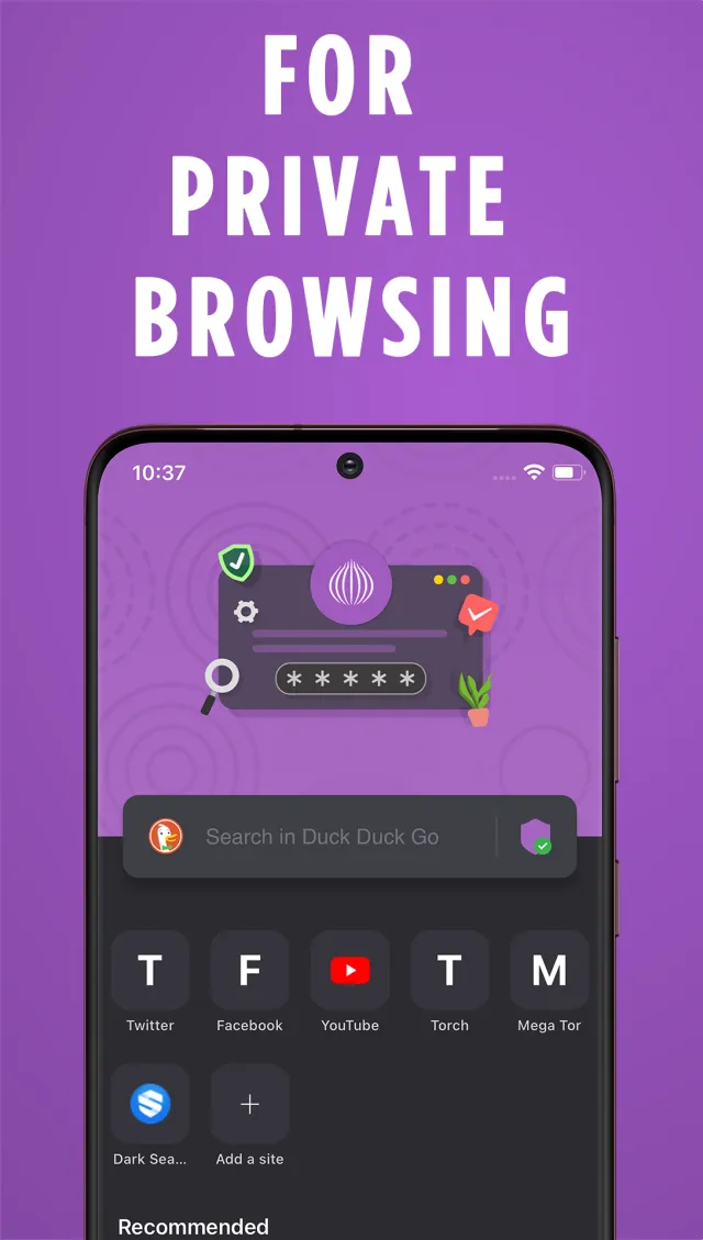 Dark Web Browser : OrNET - Screen 1