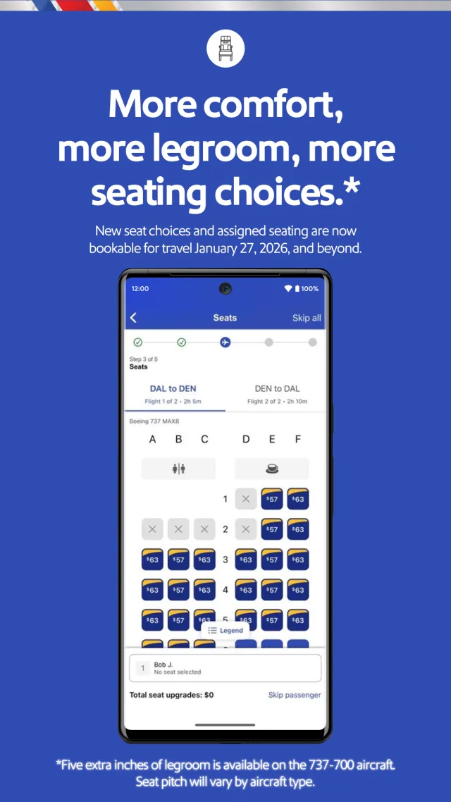 Southwest Airlines: Travel App - Screen 7