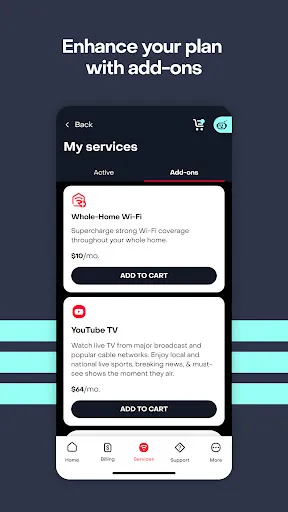 MyFrontier - Screen 3
