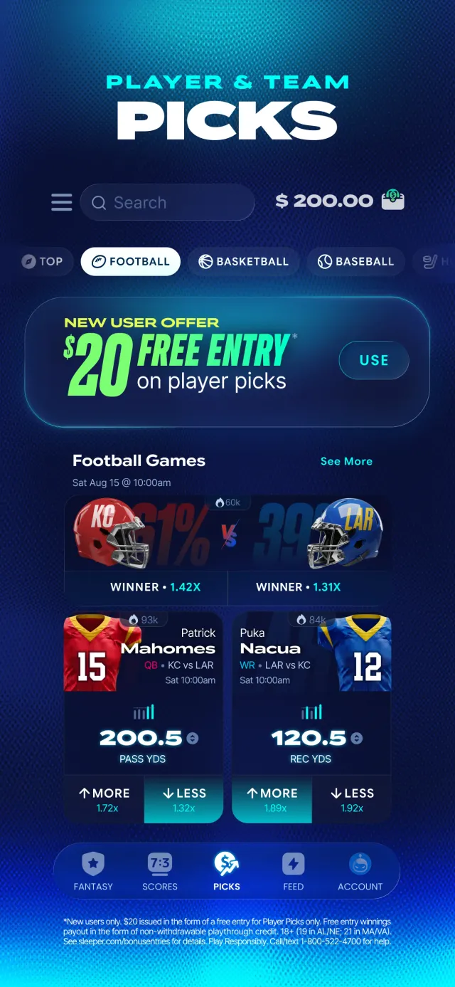 Sleeper - Fantasy Sports - Screen 3