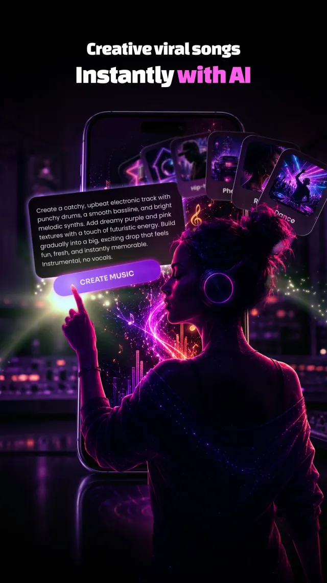 AI Hit Music Maker - Screen 1