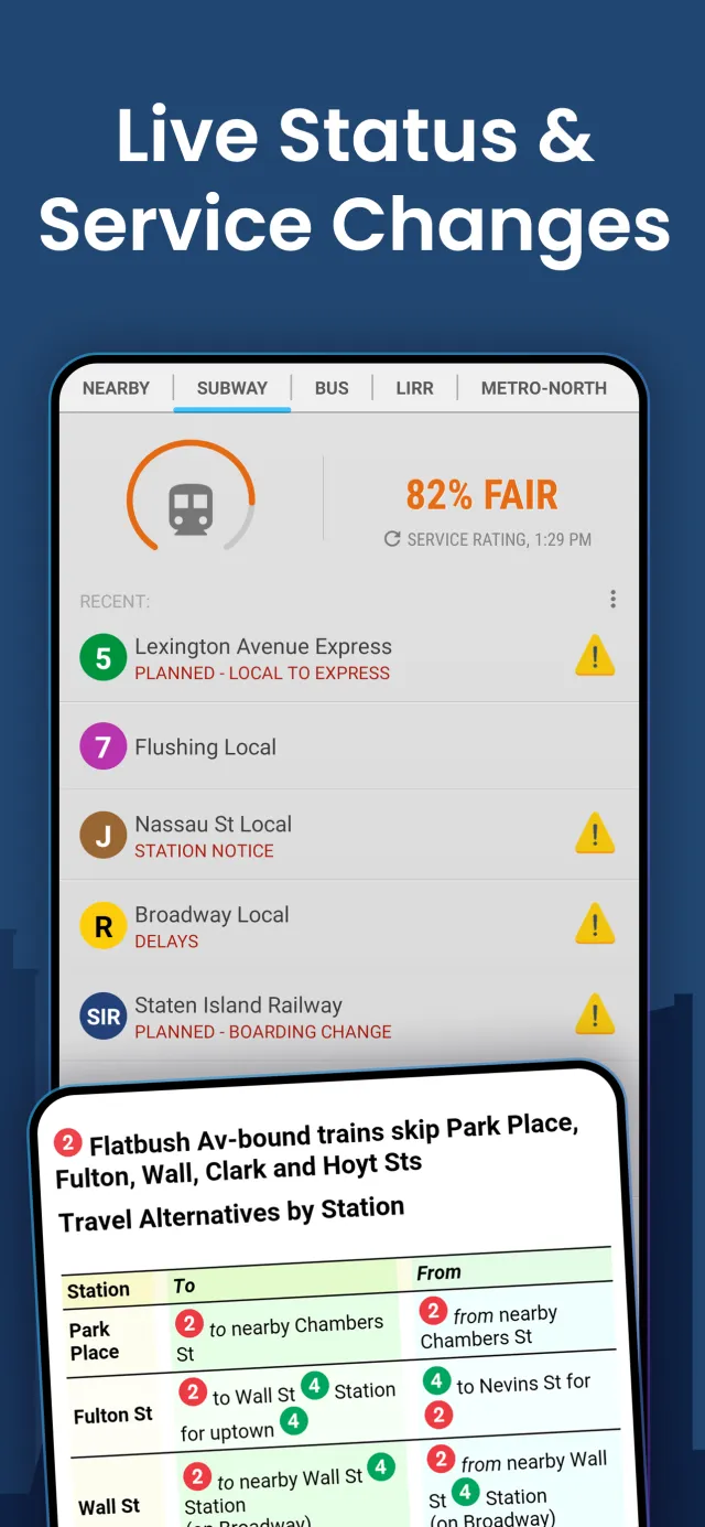 MyTransit NYC Subway & Bus MTA - Screen 3