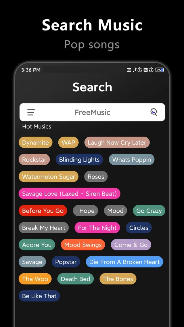 Music Downloader -Mp3 music - Screen 1