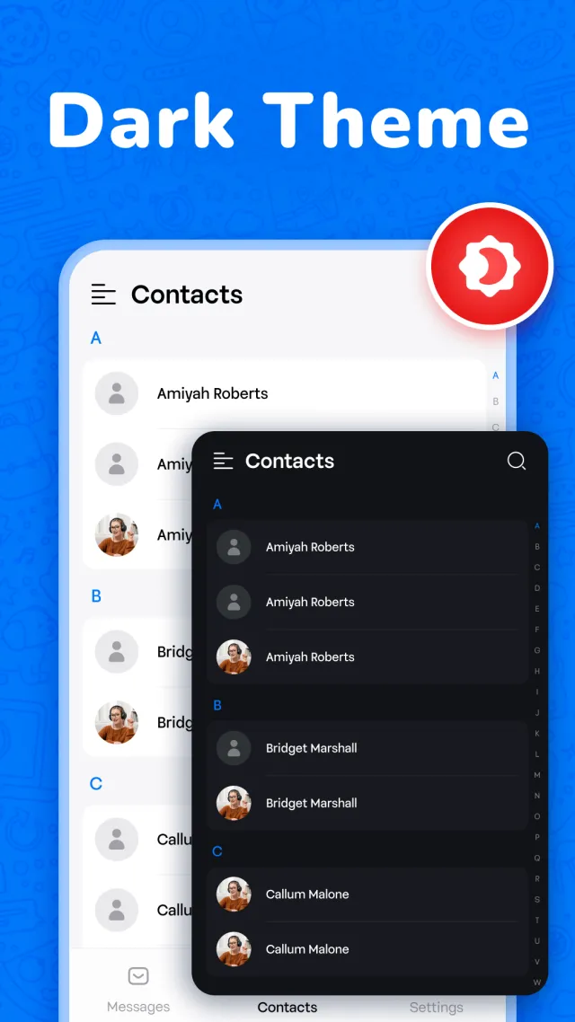 Messages - Screen 6