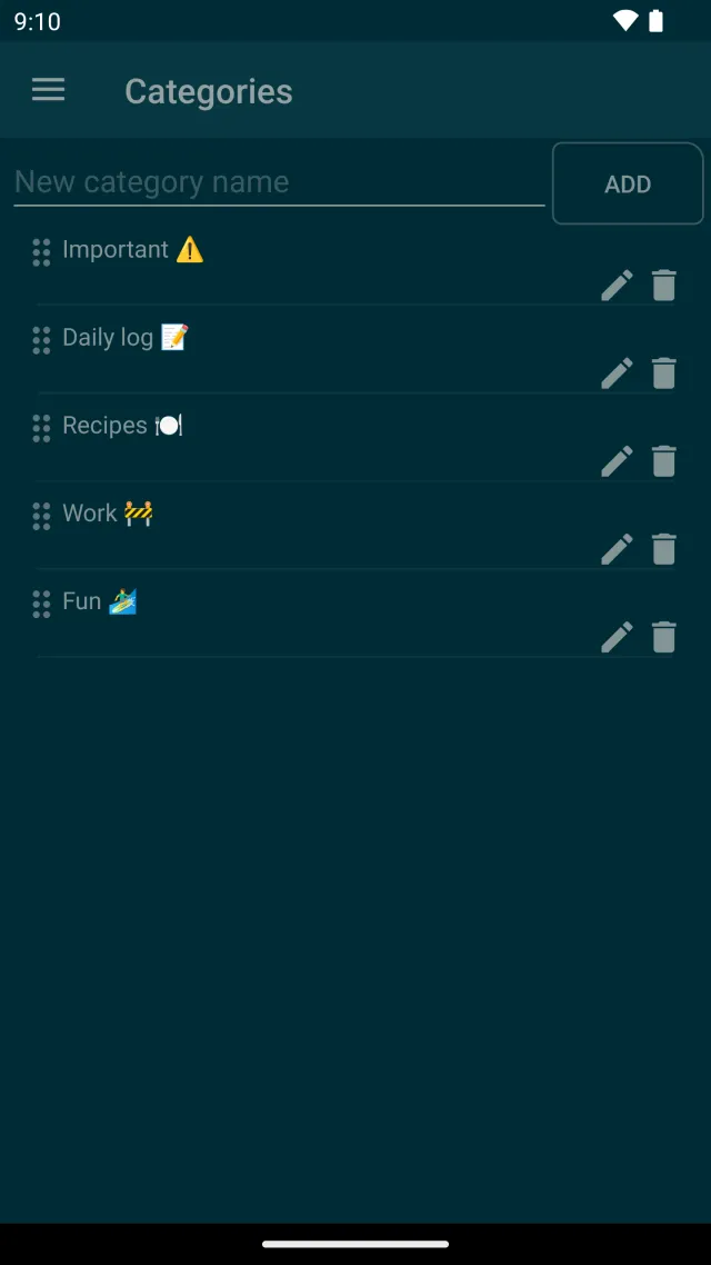 Notepad - simple notes - Screen 8