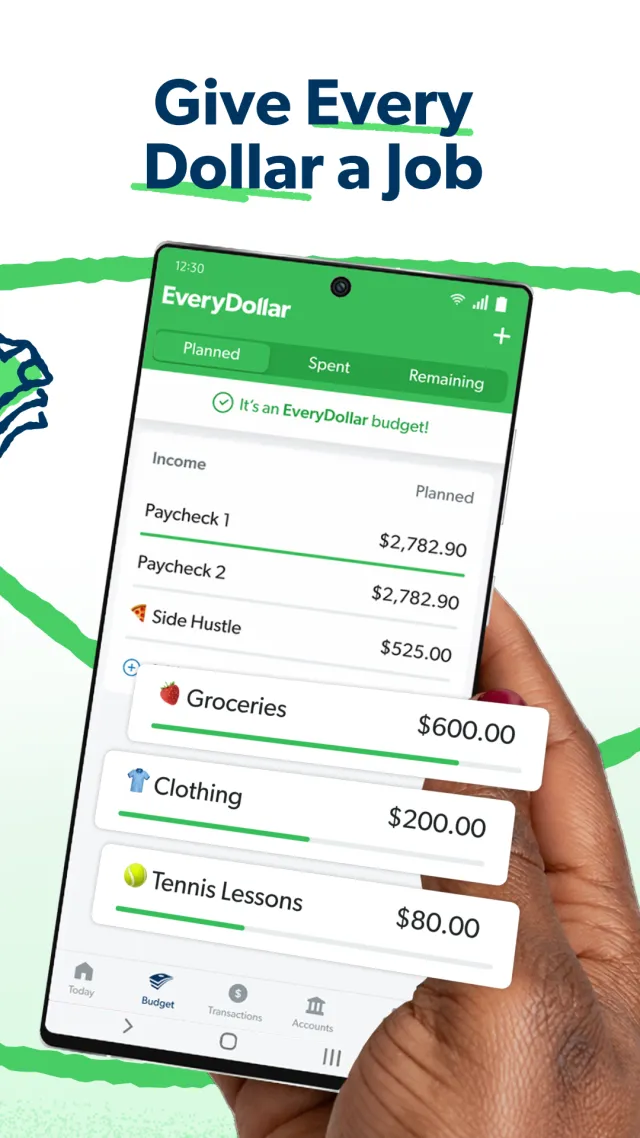 EveryDollar: Budget Management - Screen 2