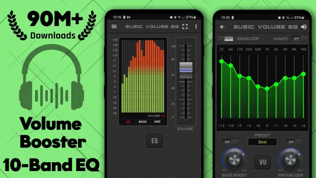Music Volume EQ - Equalizer - Screen 1