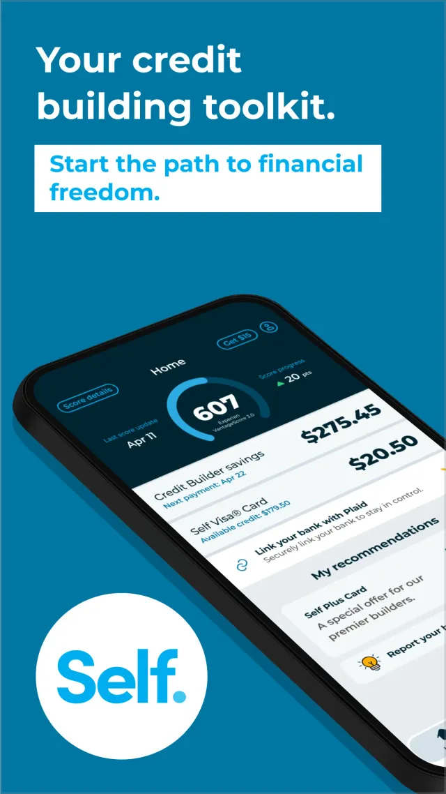 Self - Credit Builder & Cards - Screen 1