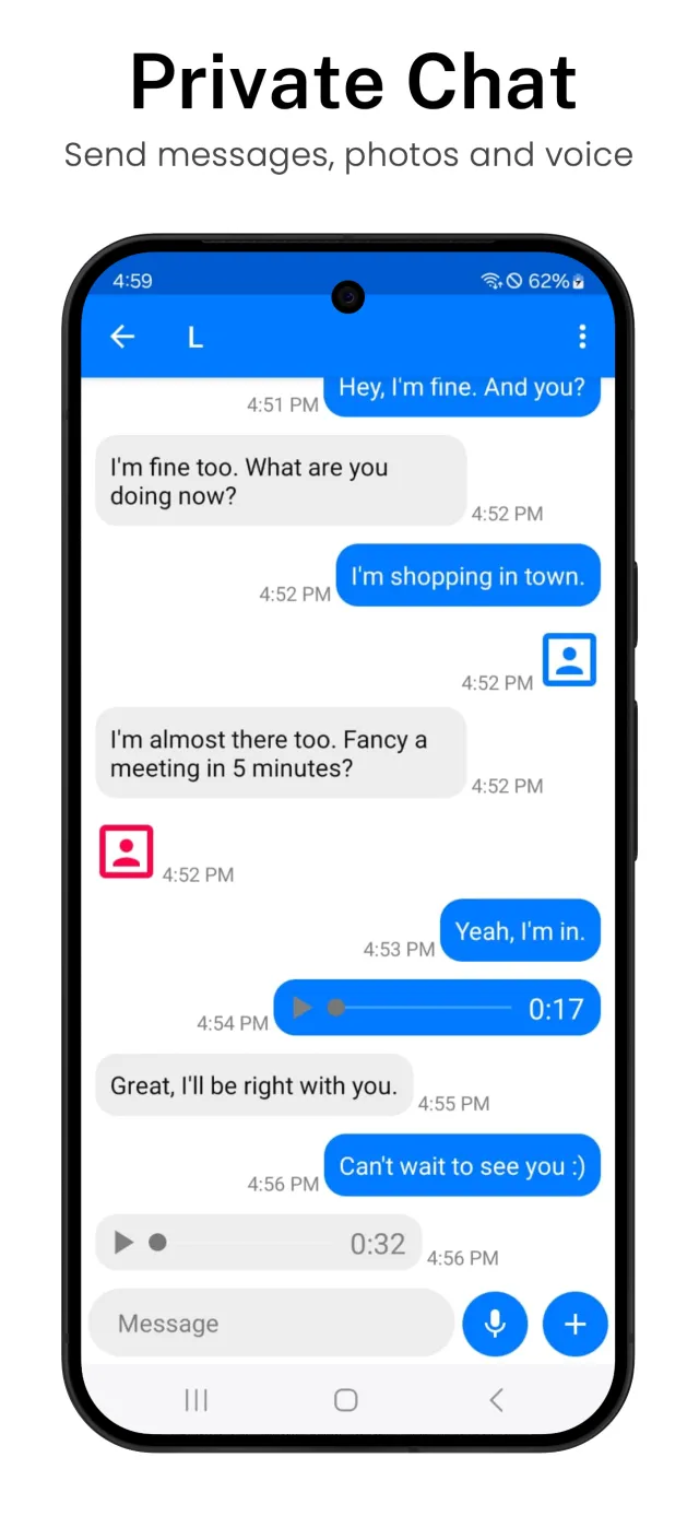 Twiq - Anonymous Chat - Screen 2