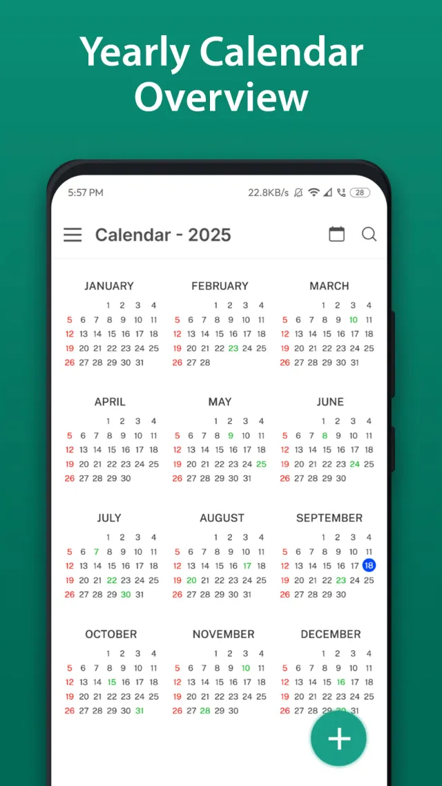 Calendar 2026 - Screen 4