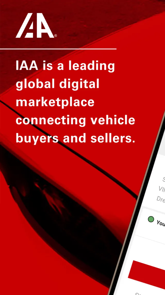 IAA Buyer Salvage Auctions - Screen 1