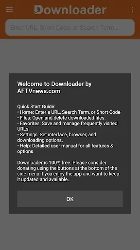 Downloader by AFTVnews - Screen 1