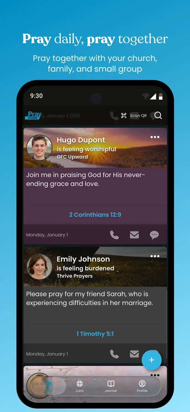 PrayMore - Screen 2
