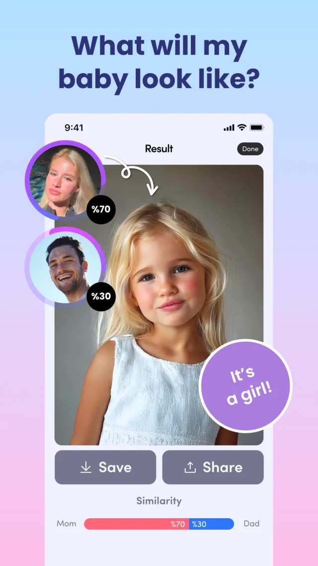 AI Baby Generator: Face Maker - Screen 1