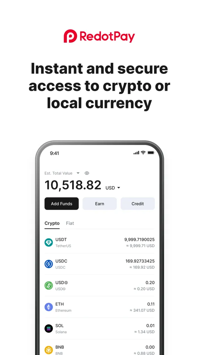 RedotPay: Crypto Card & Pay - Screen 4