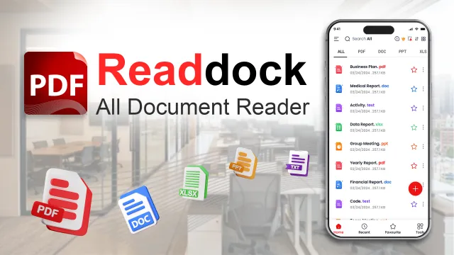 Readdock - PDF Tools - Screen 1
