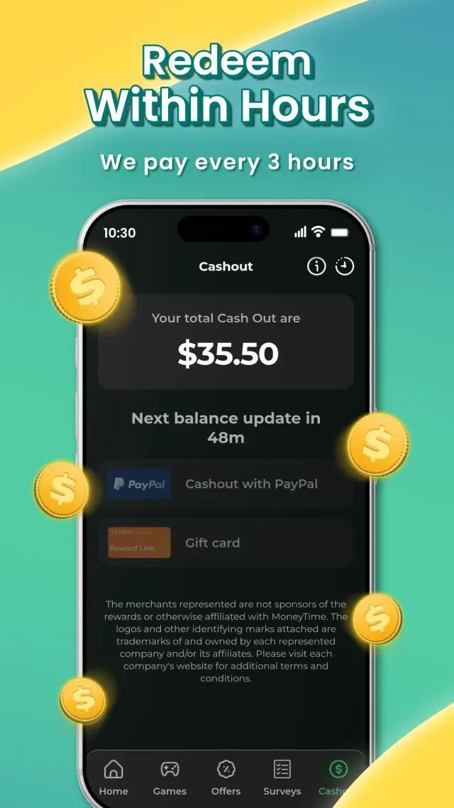MoneyTime - Play & Earn Money - Screen 5