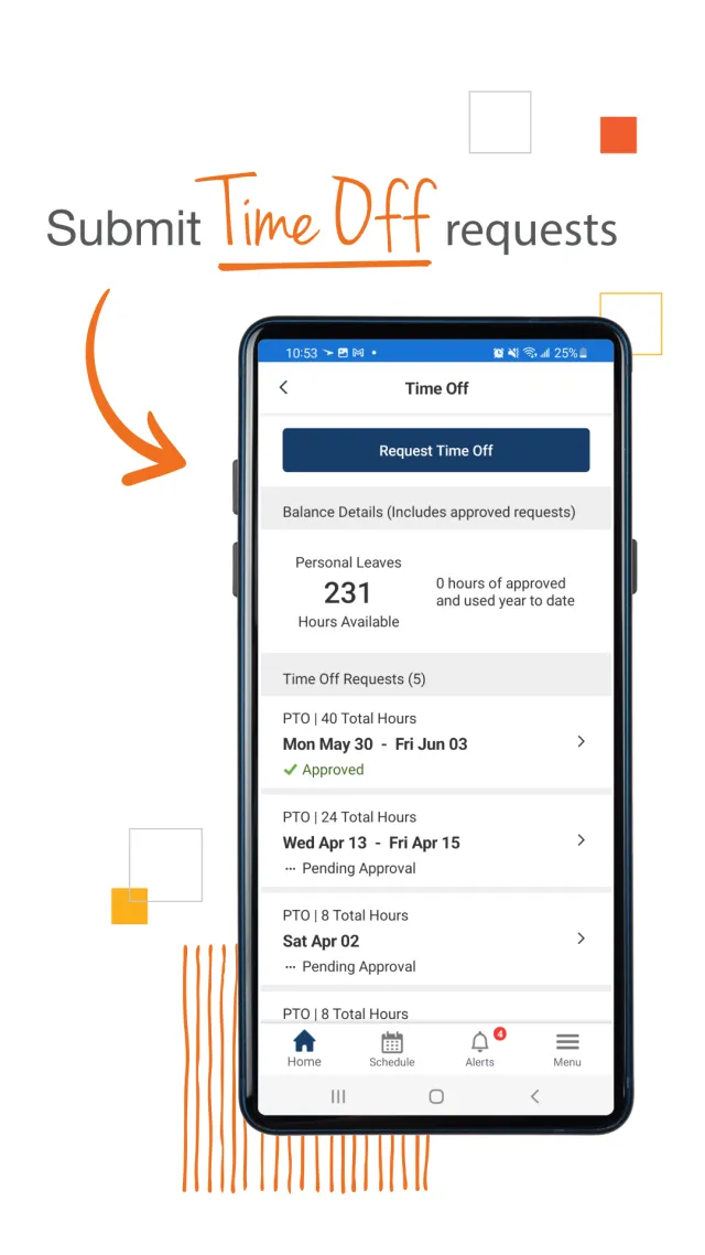 Paycor Mobile - Screen 2