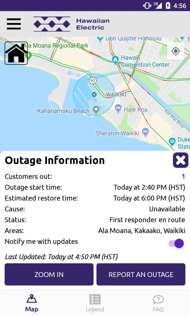 Hawaiian Electric Mobile - Screen 4