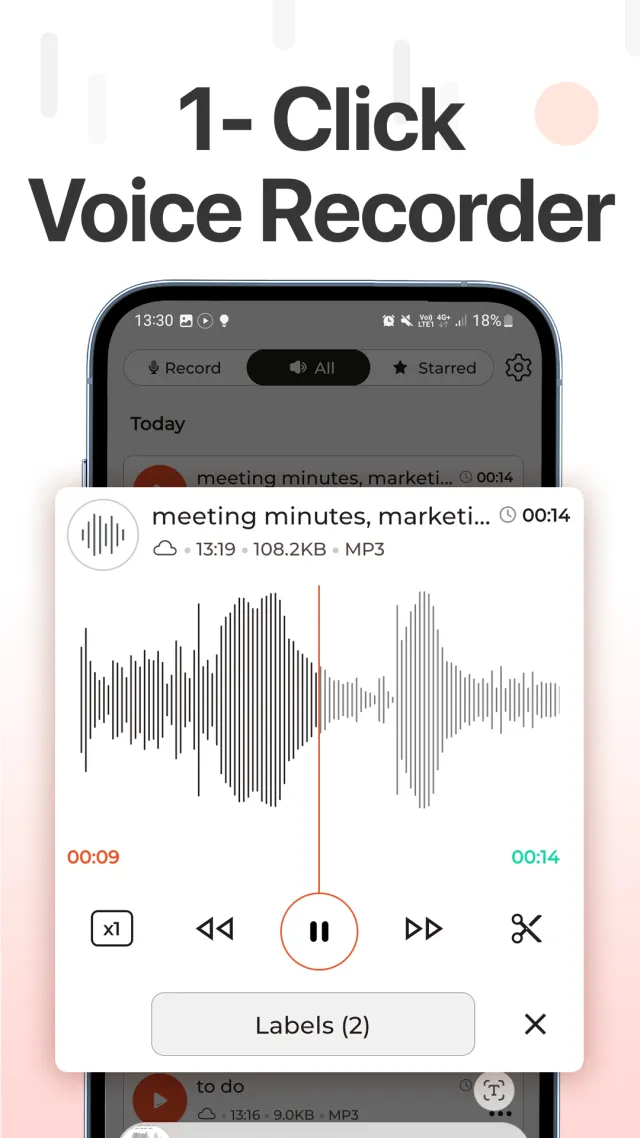 Voice Recorder - XVoice - Screen 2
