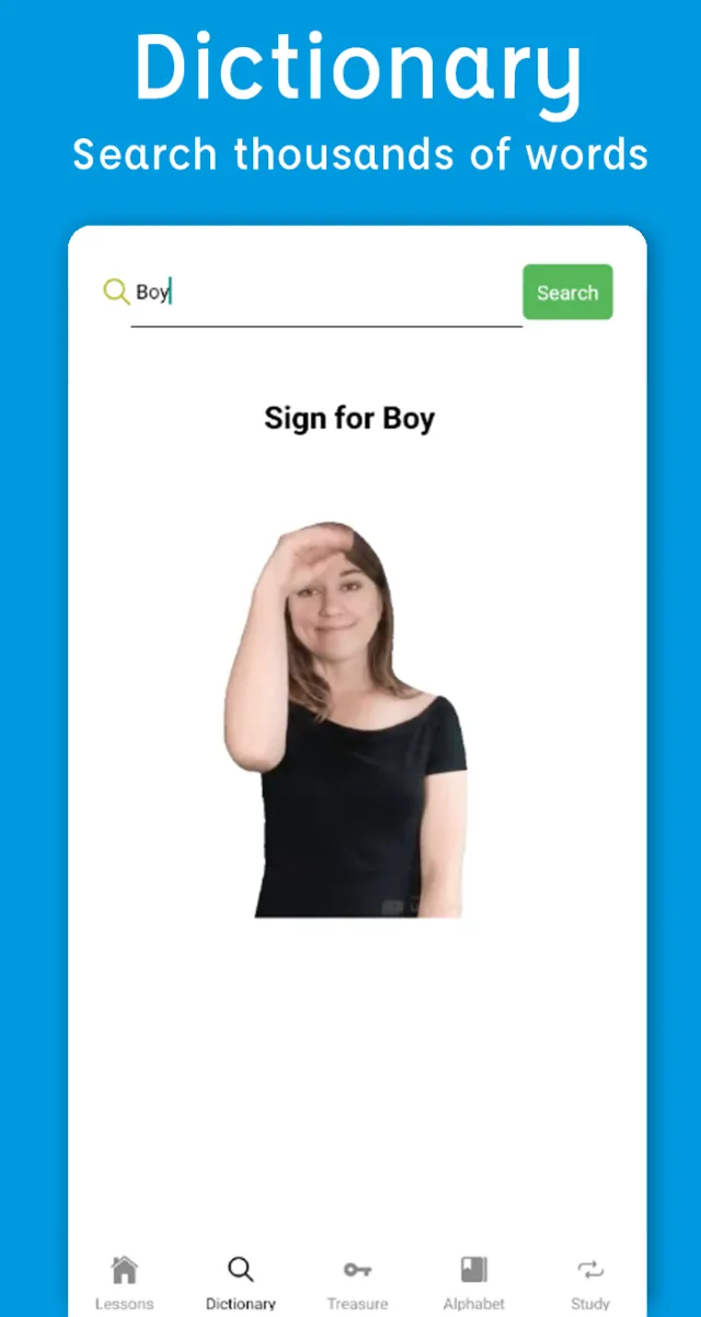 Sign Language ASL Pocket Sign - Screen 3