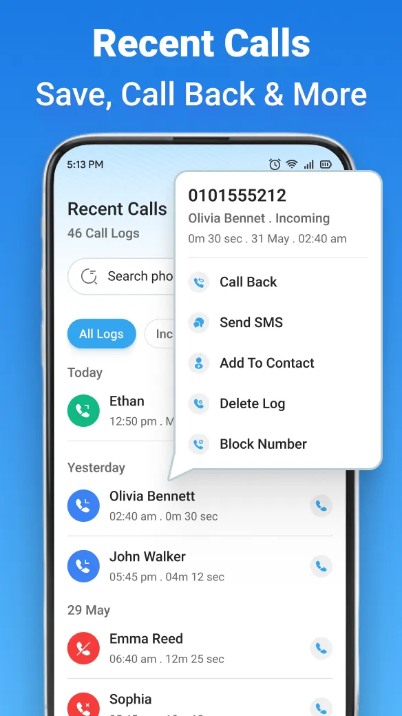 Caller ID - Call SMS Blocker - Screen 3