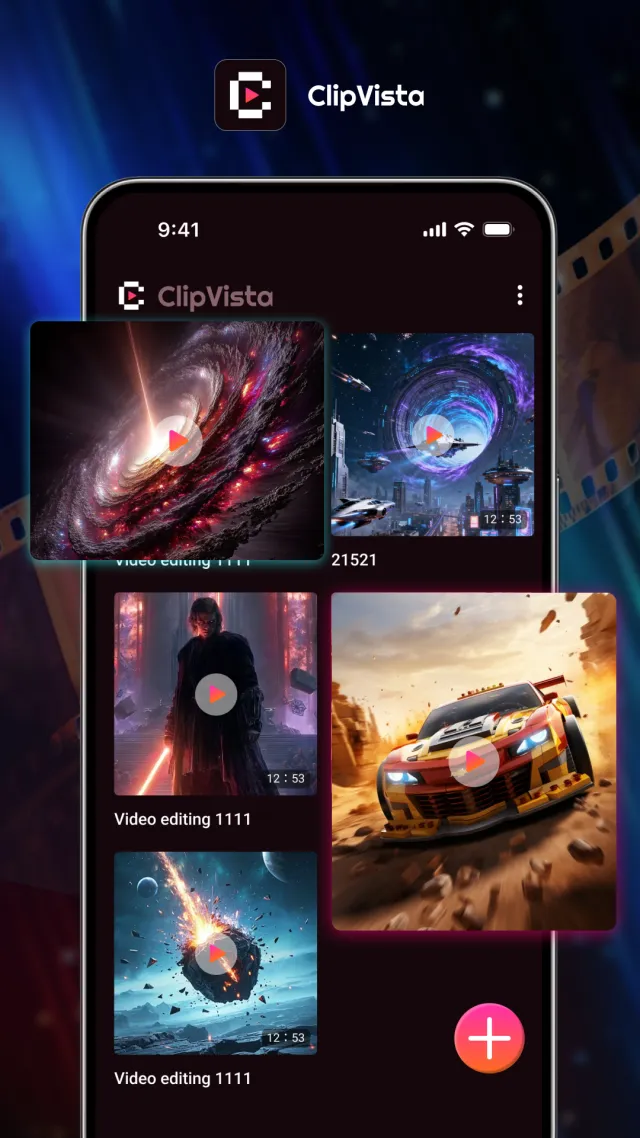 ClipVista - Screen 1