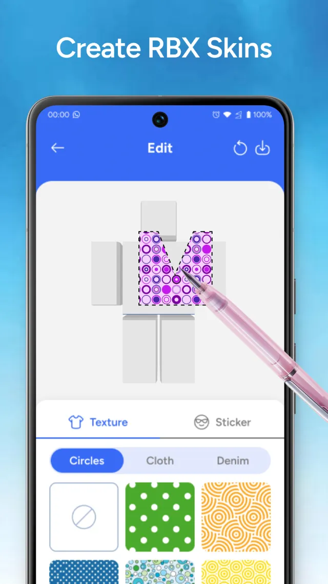 RBX Avatar Maker: Skin Creator - Screen 2