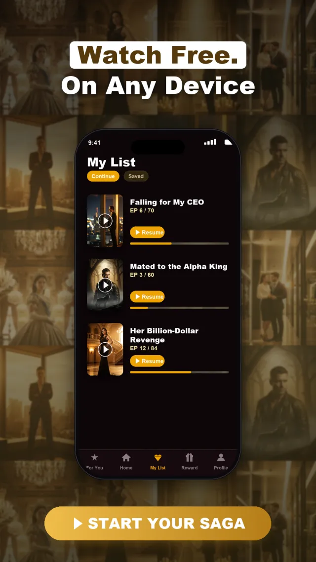 GoldenSaga: Cinematic Drama - Screen 5