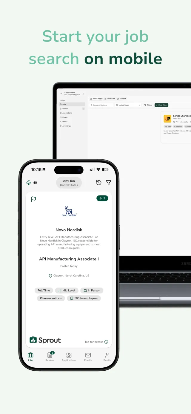 Sprout - AI Job Search - Screen 7
