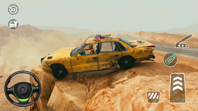 Jumping Car Damage Test Game - Screen 3