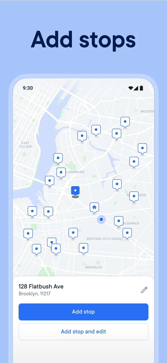 Spoke (Circuit) Route Planner - Screen 1