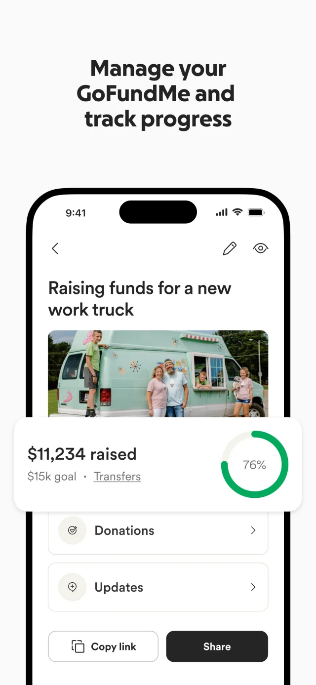 GoFundMe: Fundraise and Give - Screen 2