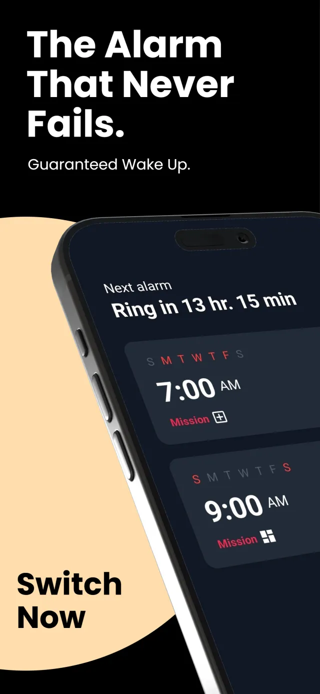 Alarmly - Wake Up Guaranteed - Screen 1