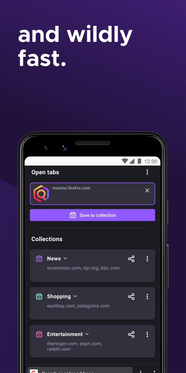 Firefox Beta for Testers - Screen 2