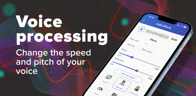 Voice Changer App - Auto Tuner - Screen 1