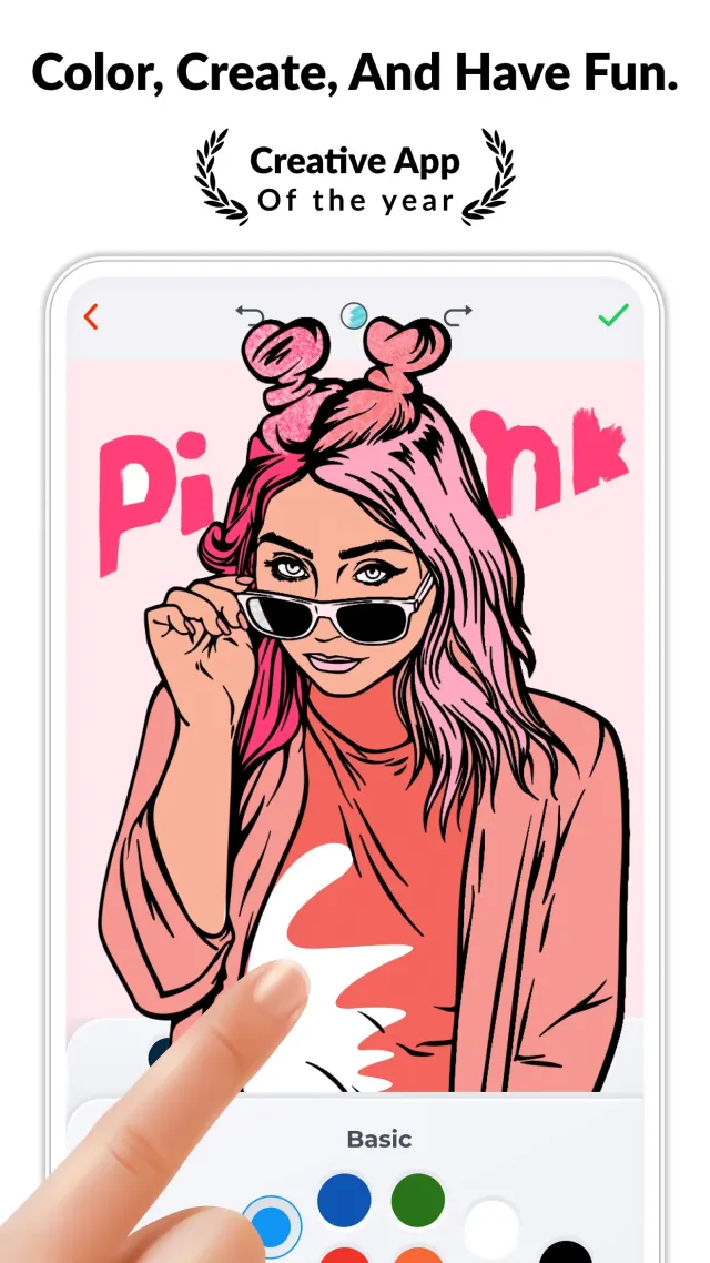 Color Pop - Fun Coloring Games - Screen 1