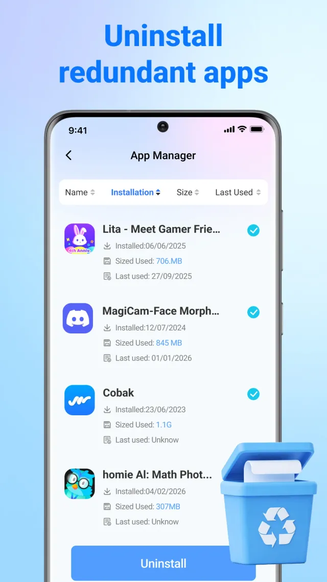 AlphaClean: Junk Cleaner - Screen 4