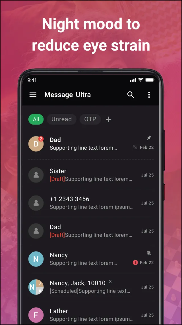 Messages - SMS Messenger + - Screen 7