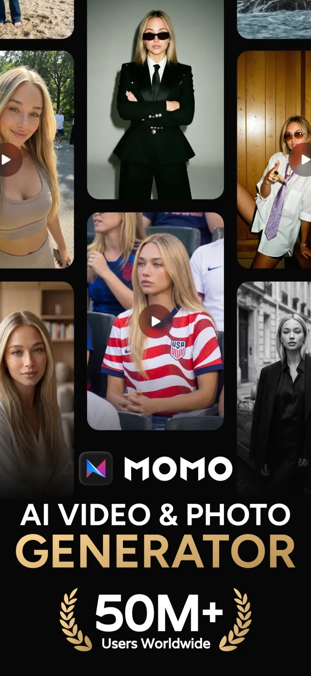 Momo: AI Photo & Video Maker - Screen 1