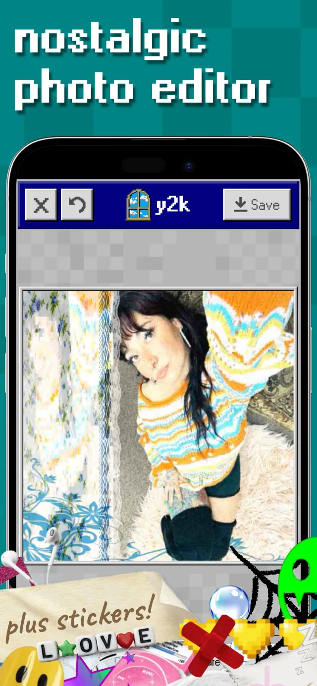 y2k: 2000s photo editor - Screen 1