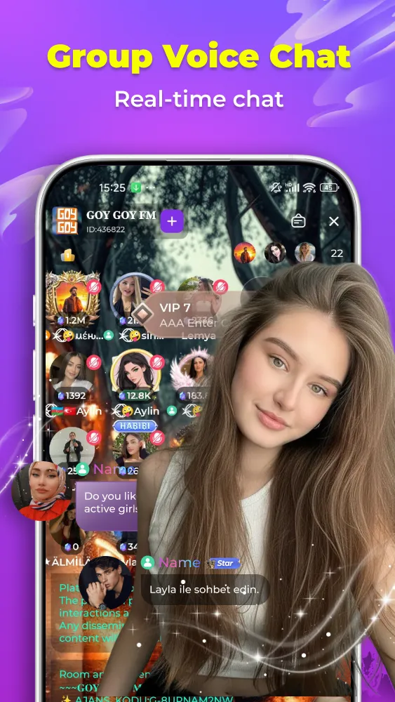 Layla-Voice Chat & Party Rooms - Screen 2