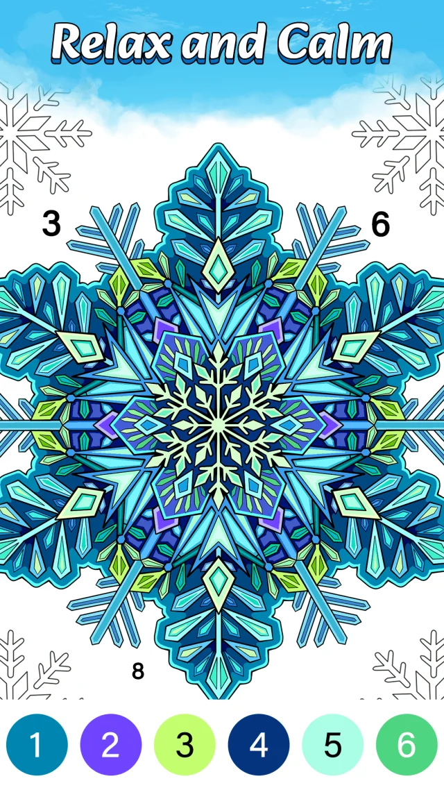 Color Oasis - Color by Number - Screen 2