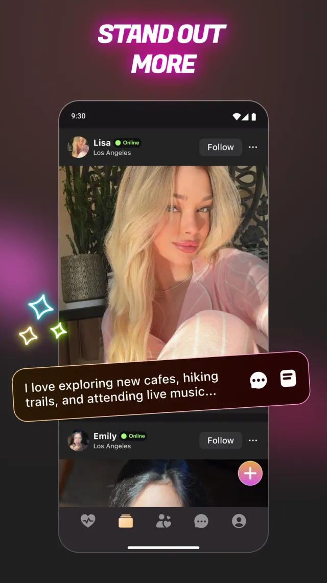 9PM - Match, Chat & Date - Screen 2