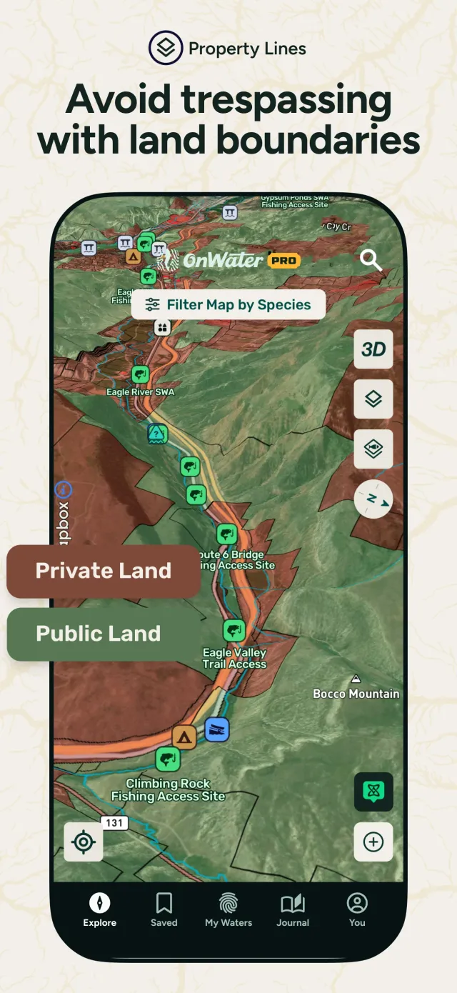 onWater Fish - Fishing Spots - Screen 6