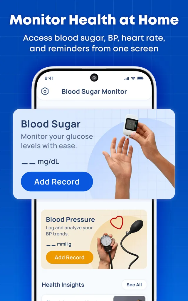 Blood Sugar & Pressure Tracker - Screen 7
