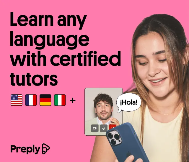 Preply: Language lessons - Screen 1