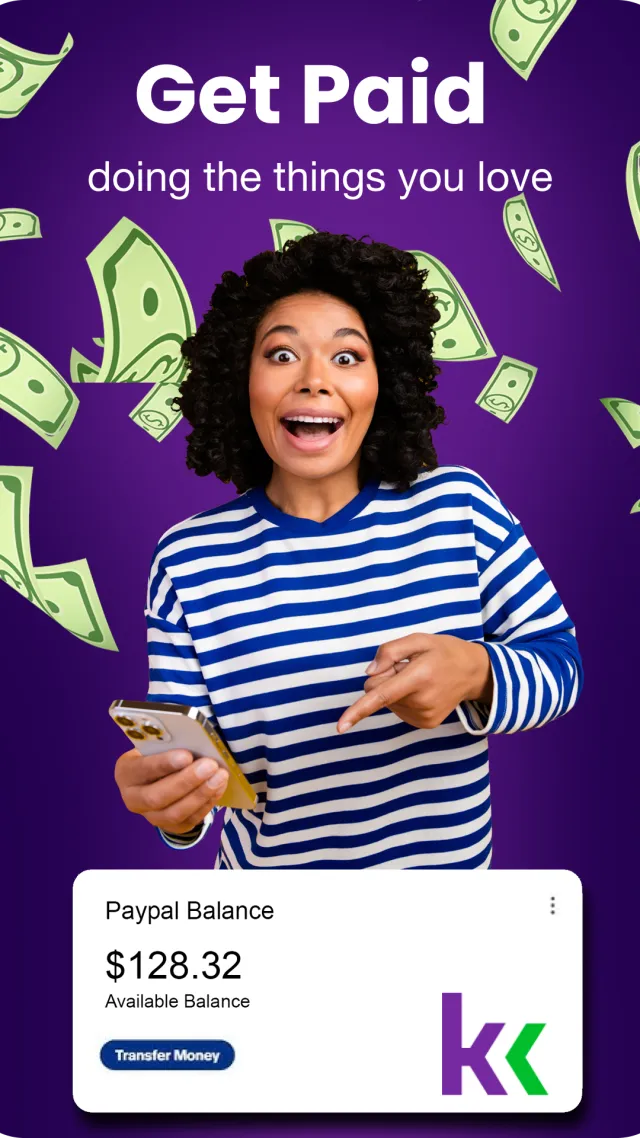 KashKick: Get paid to have fun - Screen 2